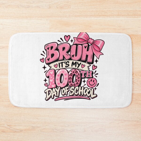 Item preview, Bruh It's My 100th Day Of School Student Celebration Kids Milestone designed and sold by drawwiika+44.