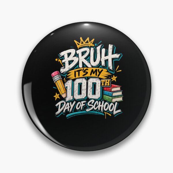 Item preview, Bruh It's My 100th Day Of School Student Teacher Celebration designed and sold by drawwiika+44.