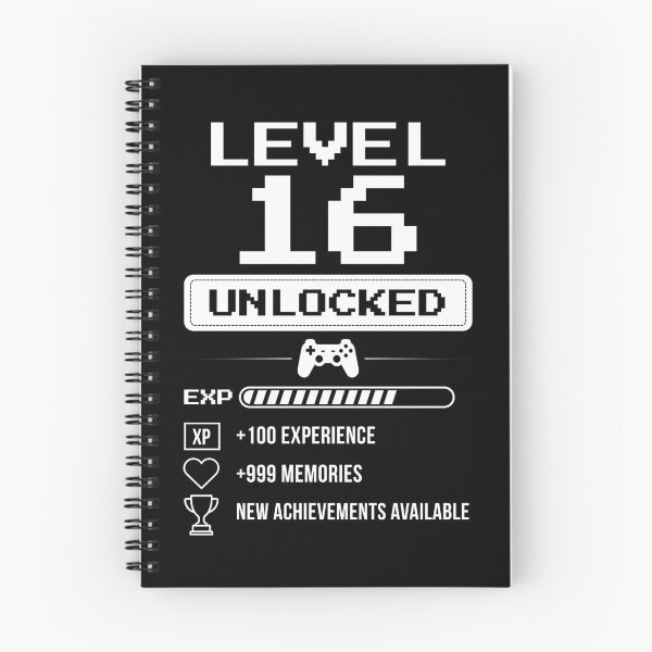 Item preview, Level 16 Unlocked birthday gift designed and sold by NumbersFort.