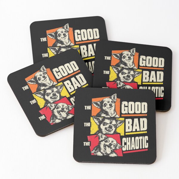 Item preview, Good Bad Chaotic Chihuahua designed and sold by GrossrobertArts.