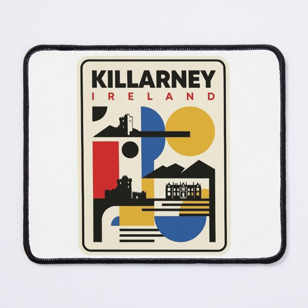 Item preview, Retro Killarney Bauhaus Geometric Skyline designed and sold by k3rstman1.