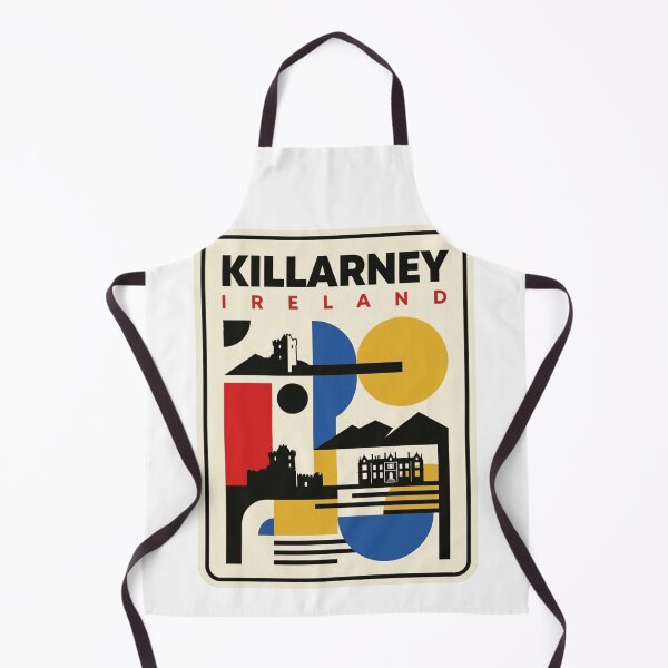 Item preview, Retro Killarney Bauhaus Geometric Skyline designed and sold by k3rstman1.