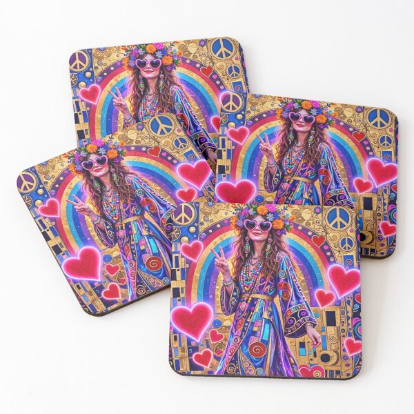 Item preview, 60's Hippy Art designed and sold by TheDarkWardrobe.