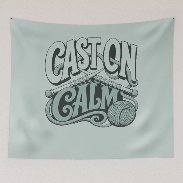 Item preview, Cast On Calm Fiber Identity designed and sold by Fun2Fentastic.