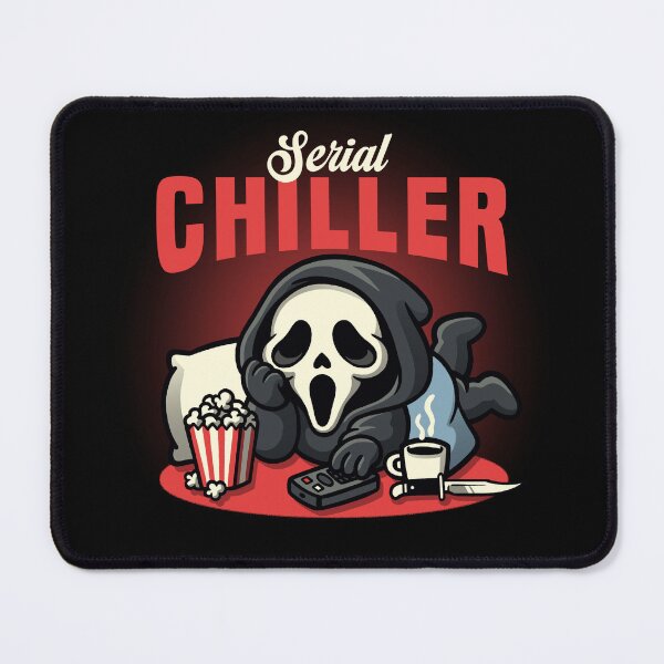 Item preview, Serial Chiller Horror Movie Parody - Cozy Slasher Fan Funny Couch Potato designed and sold by NemiMakeit.