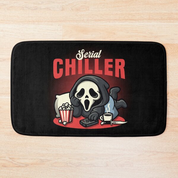 Item preview, Serial Chiller Horror Movie Parody - Cozy Slasher Fan Funny Couch Potato designed and sold by NemiMakeit.