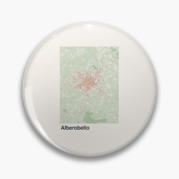 Artikelvorschau, Minimalistische Kartenkunst von Alberobello entworfen und verkauft von MapsNerd.