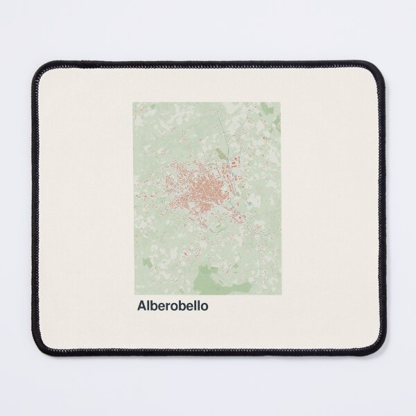 Item preview, Alberobello Minimalistic Map Art designed and sold by MapsNerd.
