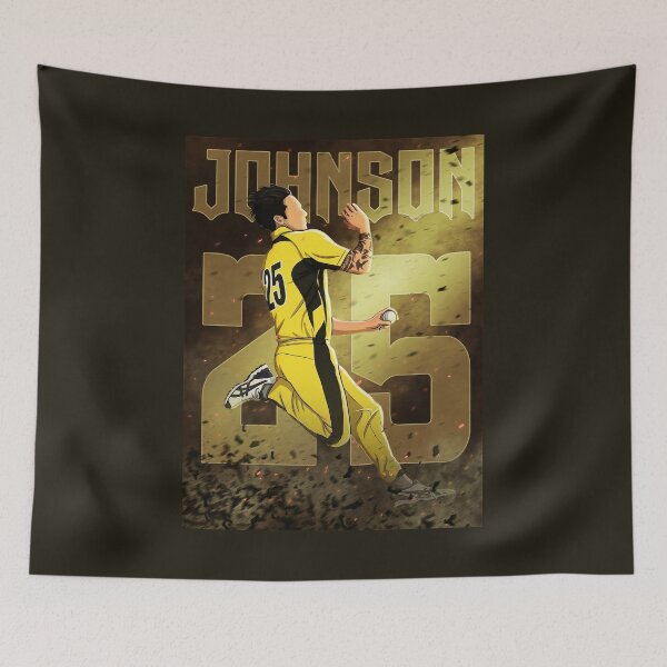 Item preview, Mitchell Johnson - Bowler - Retro T20 - Cricket Player designed and sold by GlimTig.