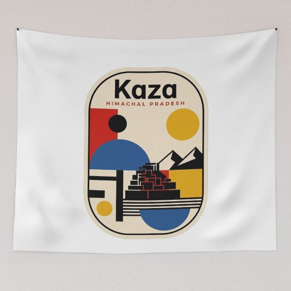 Item preview, Retro Kaza Bauhaus Geometric Skyline designed and sold by k3rstman1.