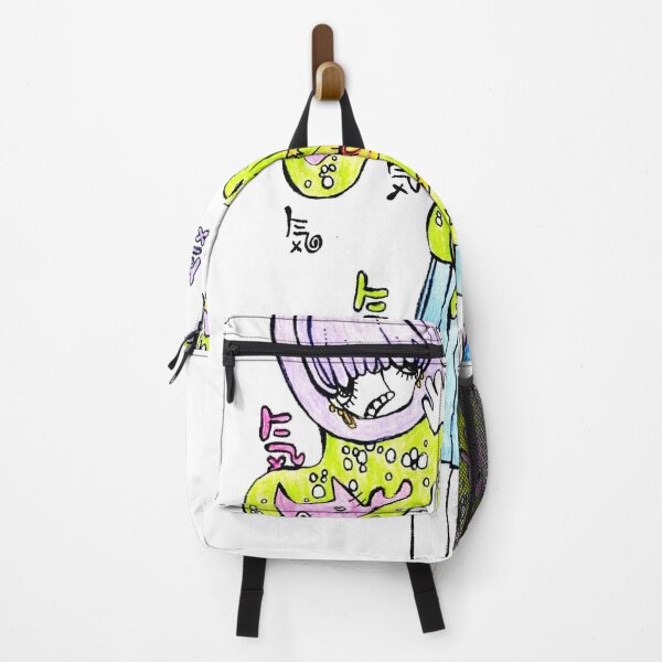Item preview, Surreal Anime Girl Melting Slime Weirdcore Pop Art designed and sold by Hawel-3lih.