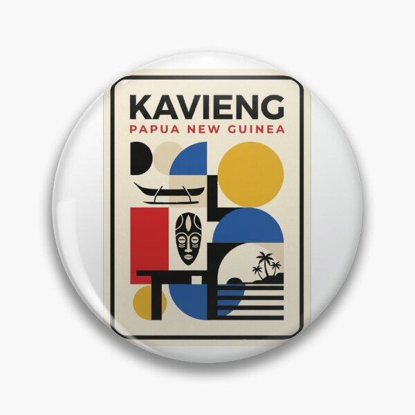 Item preview, Retro Kavieng Bauhaus Geometric Skyline designed and sold by k3rstman1.