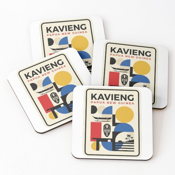 Item preview, Retro Kavieng Bauhaus Geometric Skyline designed and sold by k3rstman1.
