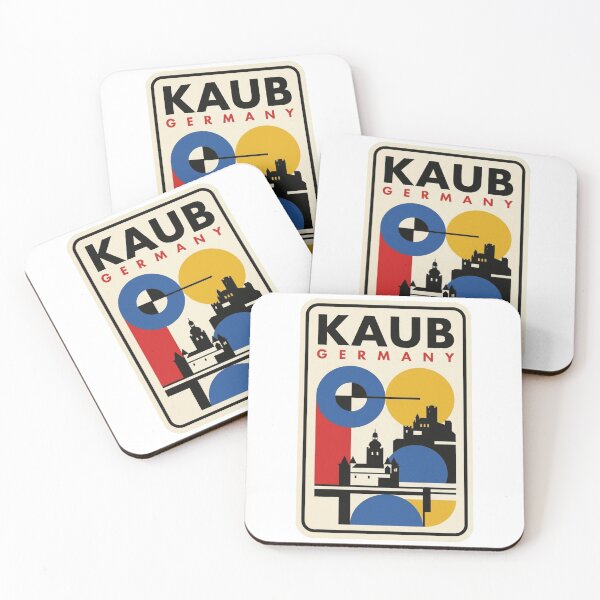 Item preview, Retro Kaub Bauhaus Geometric Skyline designed and sold by k3rstman1.