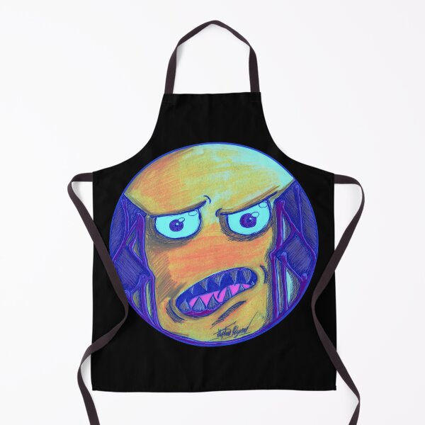 Item preview, Boarded Ears Scar-E-Moji (Equalized Edition) Neon Psychedelic Horror designed and sold by Grimmlar.