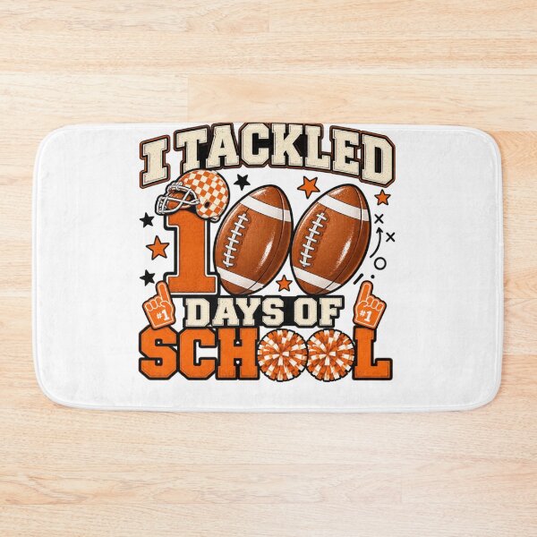 Item preview, I Tackled 100 Days Of School Football Student Celebration designed and sold by drawwiika+44.