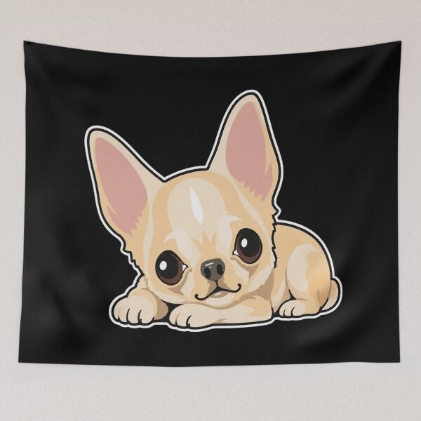 Item preview, Fawn Chihuahua Pup designed and sold by GrossrobertArts.