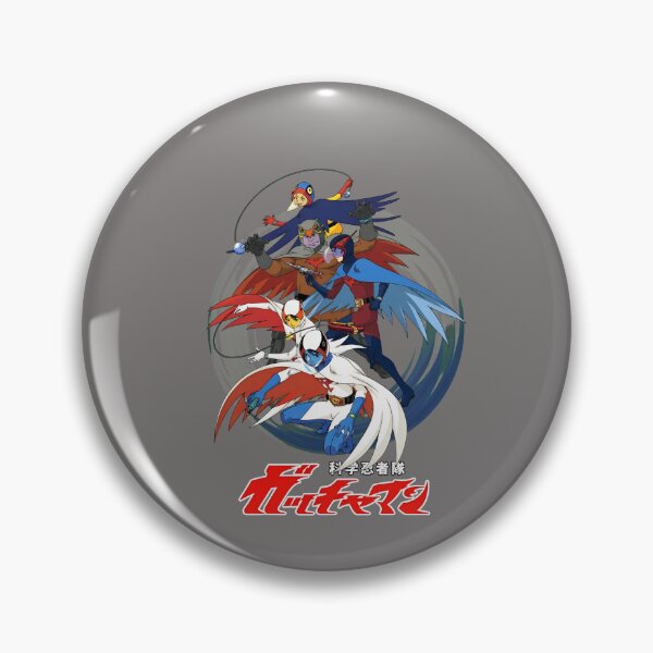 Item preview, Gatchaman Team Stacked Characters Logo-5 designed and sold by DavidWilksch.