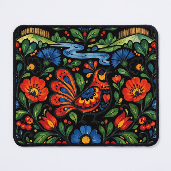 Item preview, Polish Folk Art Bird and Floral Countryside designed and sold by Gomqes.