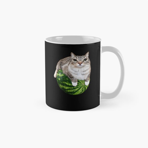 Item preview, Watermelon Cat Funny Meme designed and sold by charoen-design.