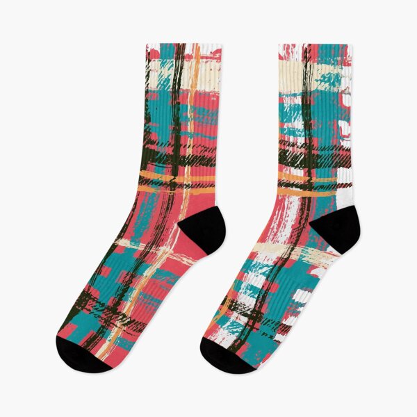 Item preview, Pink Turquoise Madras Pattern Design designed and sold by RichardRags.