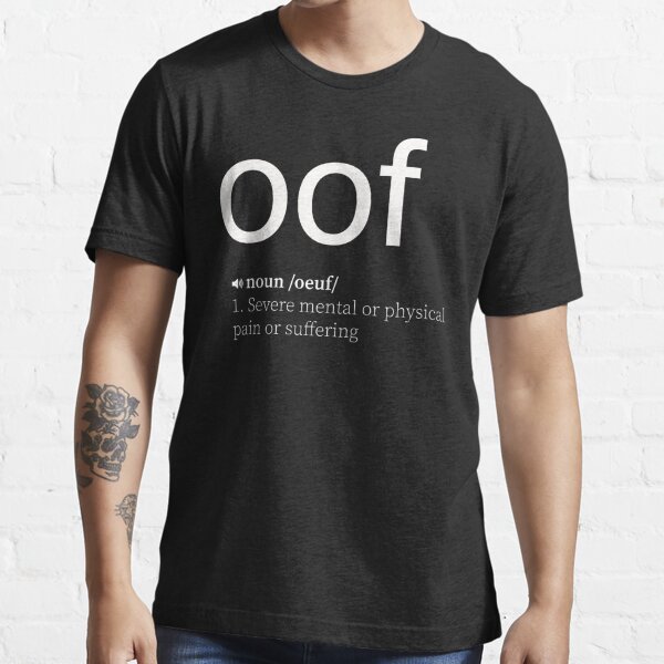  Oof! Sound Meme Long Sleeve T-Shirt : Clothing, Shoes