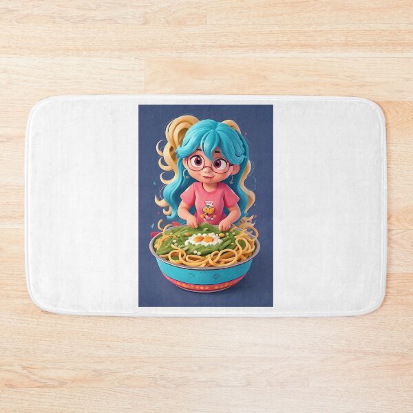 Item preview, Thinknoodles- Girl Eating Noodles. designed and sold by jailee-criss.