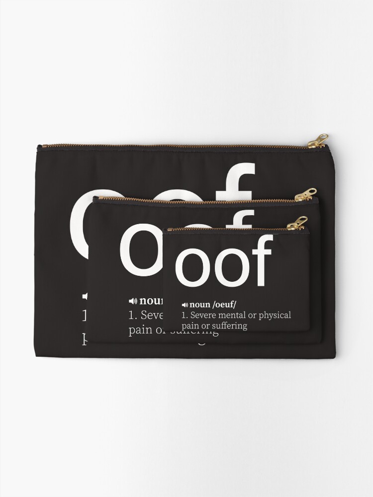 Alternate view of OOF Zipper Pouch