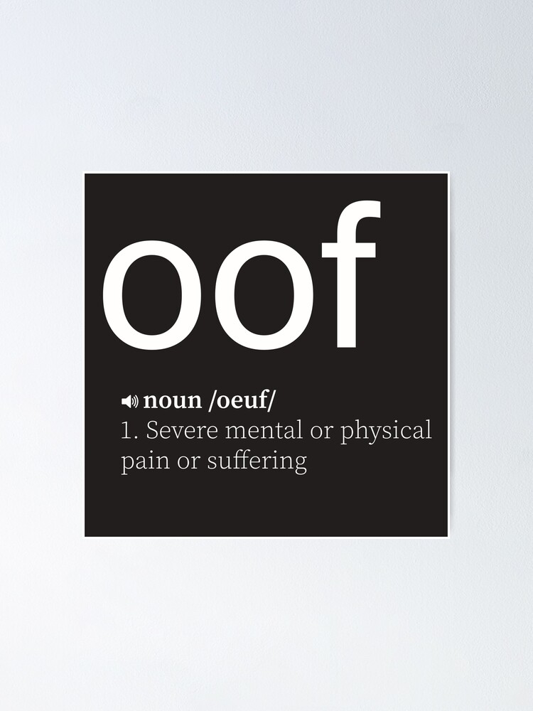 OOF  The Definition of OOF