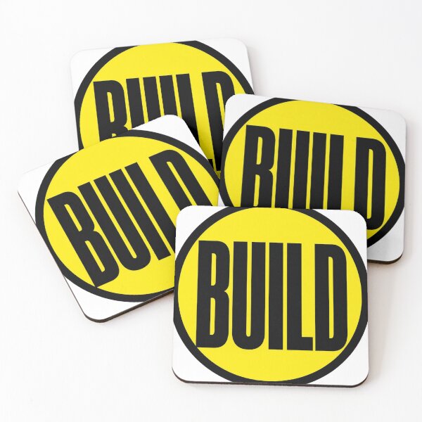 Item preview, BUILD Yellow Circle - High Vis Superintelligence Mark designed and sold by Acta Diurna Supply.