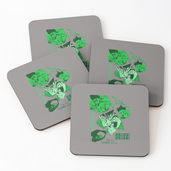 Item preview, HxH Gon Freecss Panel Collage Green-56 designed and sold by FelixBecke.