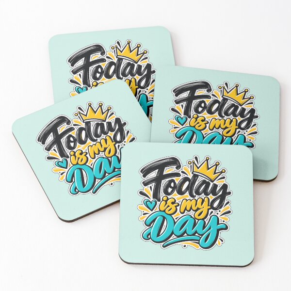 Item preview, Today Is My Day Crown Typography designed and sold by CzipipitoStudio.
