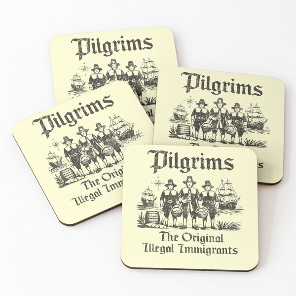 Item preview, Pilgrims, The Original Illegal Immigrants designed and sold by salsamirellae.