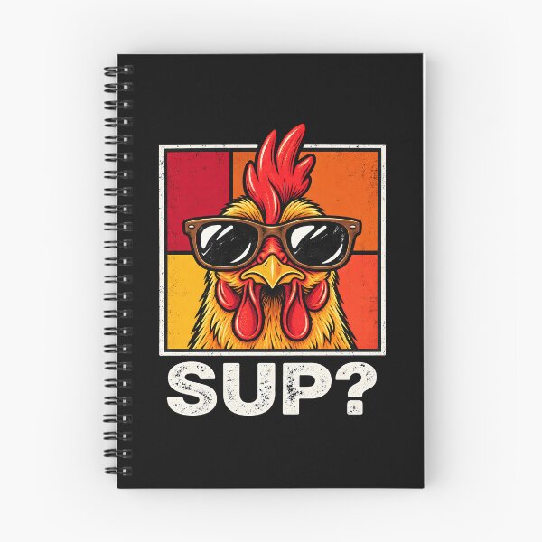 Item preview, Funny Chicken Sup Rooster designed and sold by lockyrollflu.
