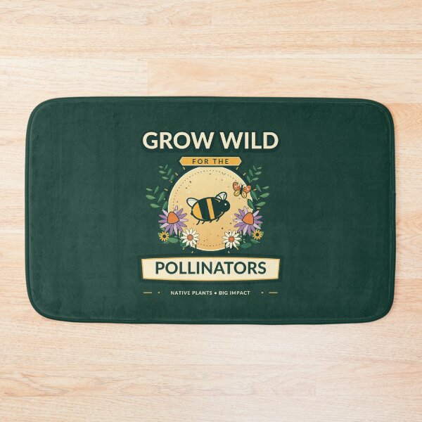 Item preview, Grow Wild for the Pollinators Garden designed and sold by Wear Your Thing.