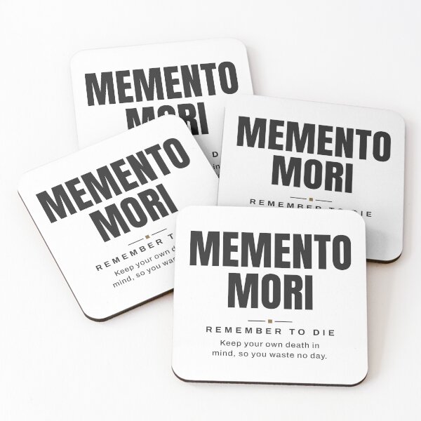 Item preview, Memento Mori — Remember to Die | Stoic Philosophy designed and sold by VestraDesign.