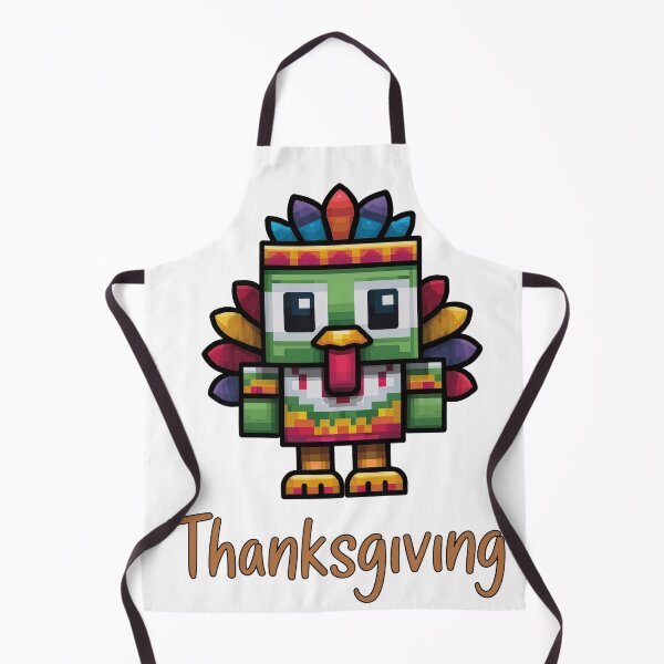 Item preview, Thanksgiving Pixel Art Turkey designed and sold by PlumArtDesign.