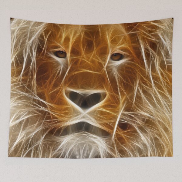 Item preview, Lion Portrait Art designed and sold by livianasgifts.