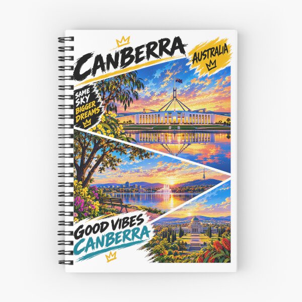 Item preview, Canberra Australia Where Dreams Touch The Sky designed and sold by KLERIKSTORE.