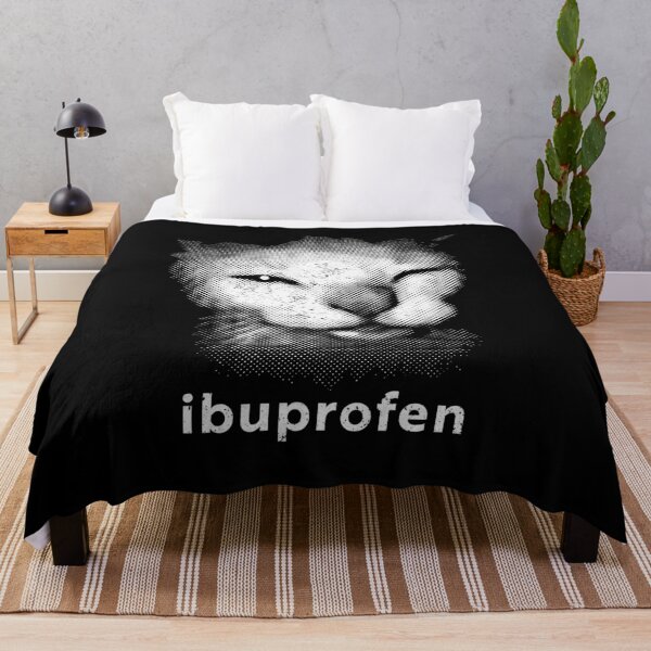 Item preview, Ibuprofen Cat Funny Meme designed and sold by charoen-design.