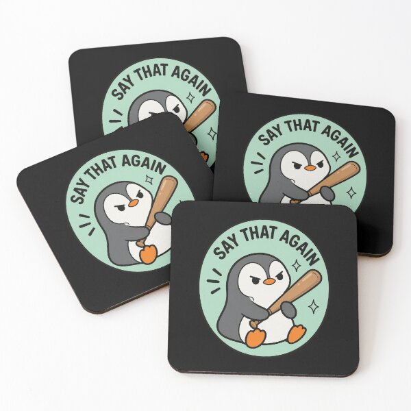 Item preview, Say That Again Penguin designed and sold by HarveyLink.