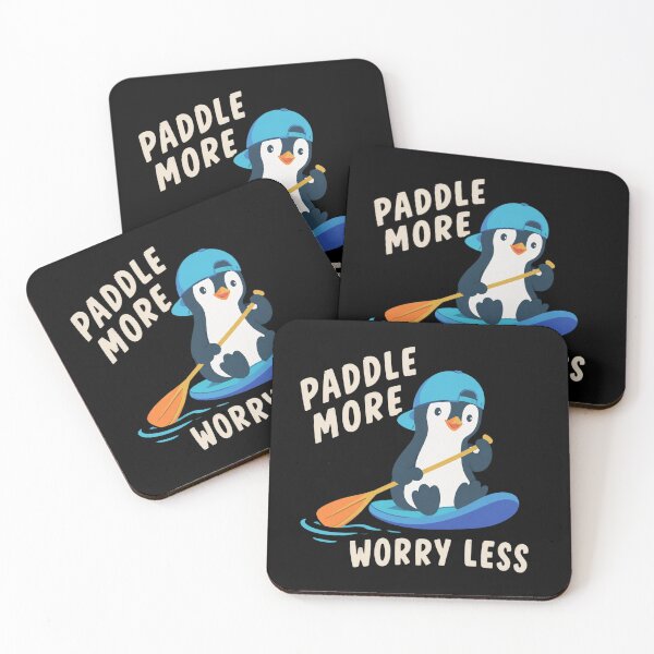 Item preview, Paddle More Worry Less designed and sold by HarveyLink.