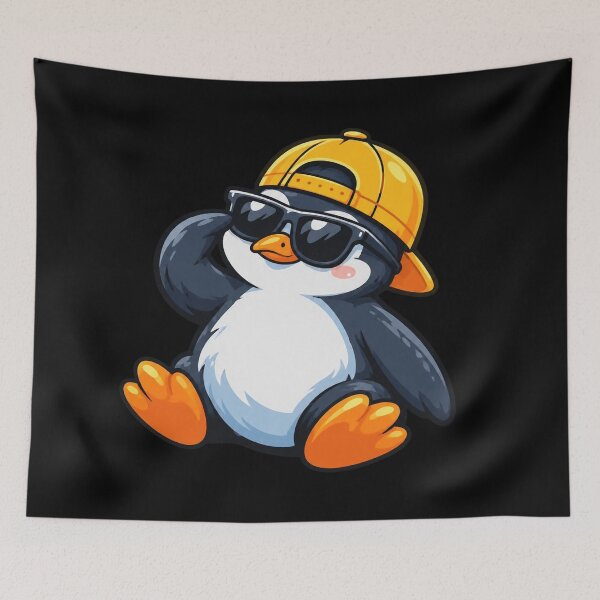 Item preview, Penguin Sunglasses Cap designed and sold by HarveyLink.
