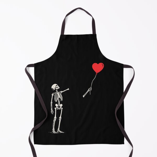 Item preview, Skeleton Red Balloon Halloween Costume Outfit Funny Banksy Parody designed and sold by w1ckerman.
