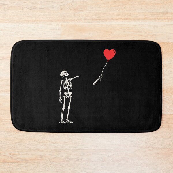Item preview, Skeleton Red Balloon Halloween Costume Outfit Funny Banksy Parody designed and sold by w1ckerman.