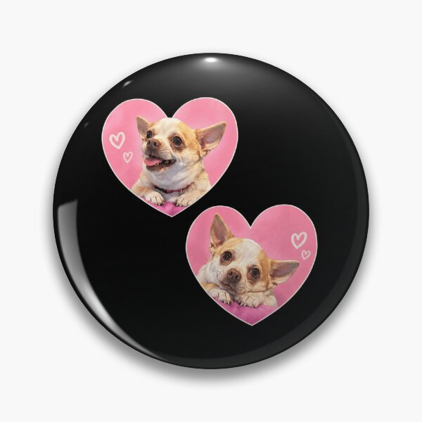 Item preview, Cute Chihuahua Hearts designed and sold by GrossrobertArts.