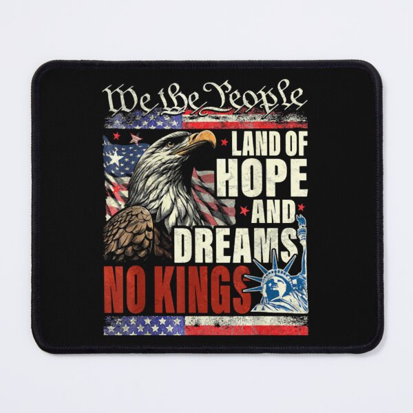 Item preview, Land of Hope and Dreams NO Kings designed and sold by lumiprintsart.
