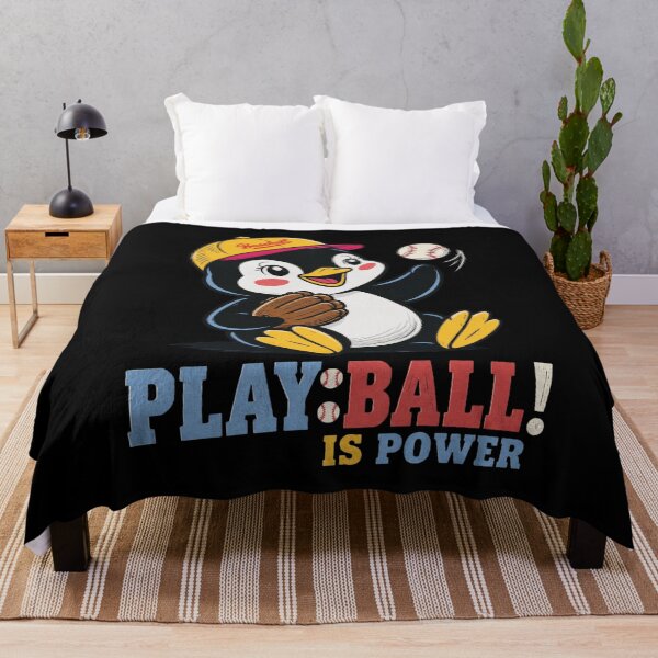Item preview, Play Ball Penguin designed and sold by HarveyLink.