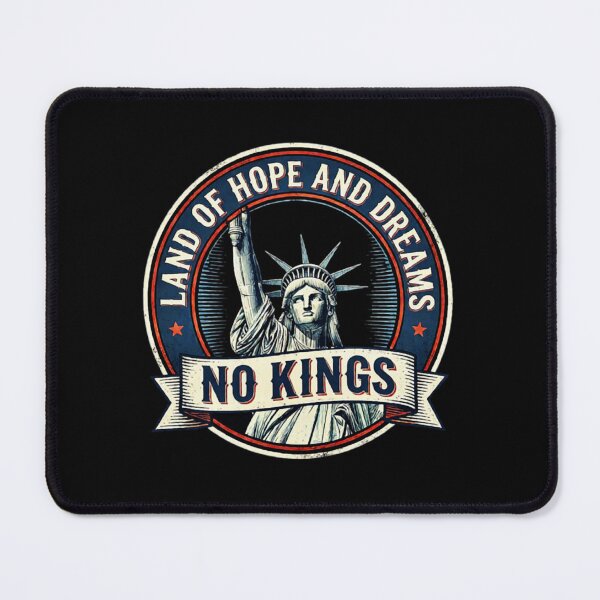 Item preview, Land Of Hope And Dreams No Kings Vintage Patriotic Emblem designed and sold by lumiprintsart.