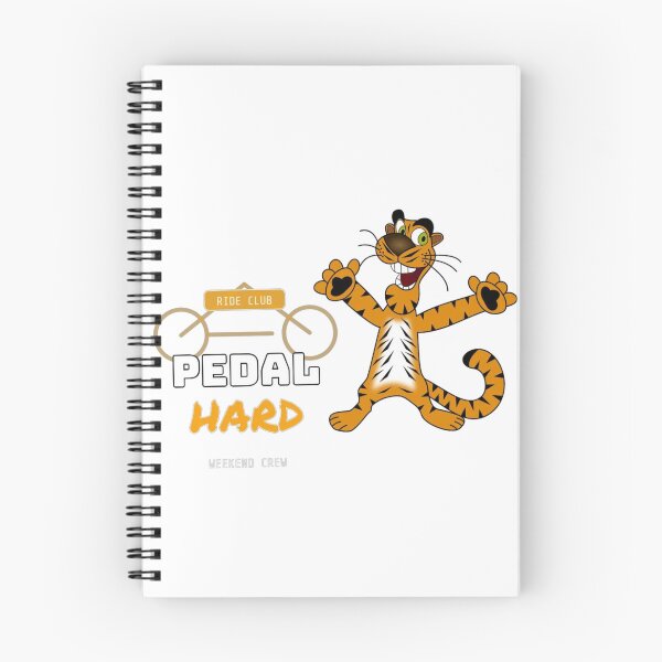 Item preview, Pedal Hard Ride Club - Funny Tiger Cycling Graph designed and sold by SK design 55.